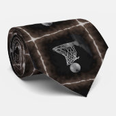 セピアバスケットボール ネクタイ (ロール)