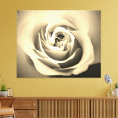 セピアバラ キャンバスプリント (インサイチュ (リビング))
