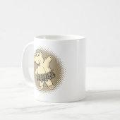 セピアバレリーナチッポとツツ コーヒーマグカップ (正面左)