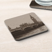 セピアビッグベンタワーパレスオブウェストミンスター コースター (左側)