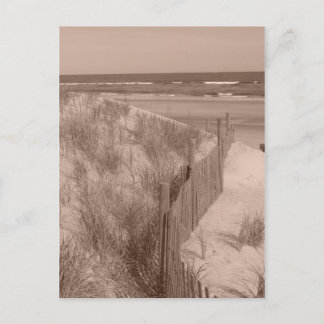 セピアビーチシーン ポストカード