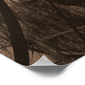 セピアフェリスホイール ポスター (角)