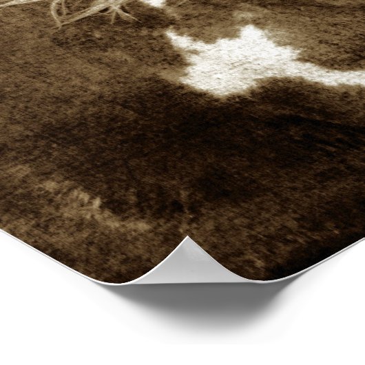 セピアフラッシュ引用文 ポスター (角)