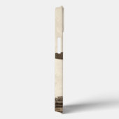 セピアフランスのトーンの美しいシャトー Case-Mate iPhoneケース (裏面 / 右)