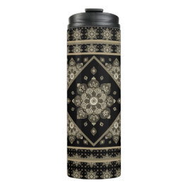 セピアメダリオンズオンブラックサーマルタンブラー タンブラー