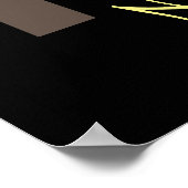 セピアユニークニューヨークシティ ポスター (角)