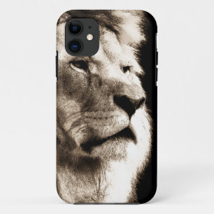 セピアライオン iPhone 11 ケース