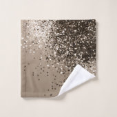 セピアレきらめくディグリッター#1 #shiny バスタオルセット (ウォッシュタオル)