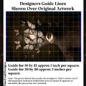 セピアレース&蝶ブラインドフォールドCR7デコページ 薄葉紙