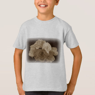 セピアローズブーケ Tシャツ