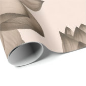 セピアロータスラッピング紙 ラッピングペーパー (ロールコーナー)