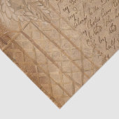 セピアヴィンテージラテ離れィストとスクリプト 薄葉紙 (詳細)