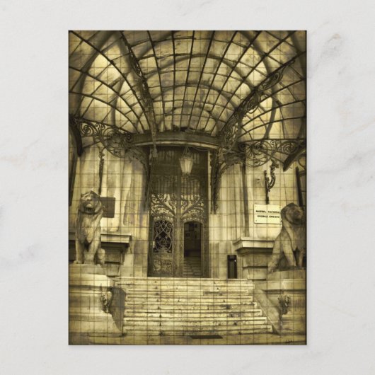 セピア写真はがき ポストカード (正面)