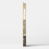 セピア写真テンプレート書道グリッタースター Case-Mate iPhoneケース (裏面 / 左)