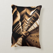 セピア列車の座席 アクセントクッション (裏面(縦))