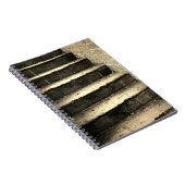 セピア手帳の階段 ノートブック (右側)