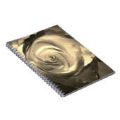 セピア接写ノートブック ノートブック (右側)