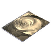 セピア接写ノートブック ノートブック (左側)