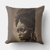 セピア族 クッション (正面)