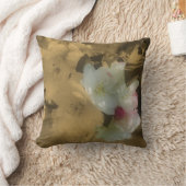 セピア春花 クッション (ブランケット)