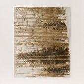 セピア森林迷路 – 16x20 - 520個 ジグソーパズル (縦)