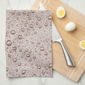 セピア水滴 キッチンタオル (四つ折り)