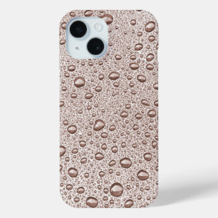 セピア水滴 iPhone 15ケース