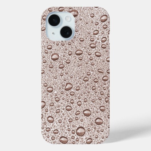 セピア水滴 Case-Mate iPhoneケース (裏面)
