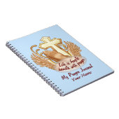 セピア祈りの言葉ハンズクリスチャン ノートブック (右側)