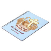 セピア祈りの言葉ハンズクリスチャン ノートブック (左側)