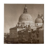 セピア紙エフェクトヴェネツィアグランドカナル タイル (正面)