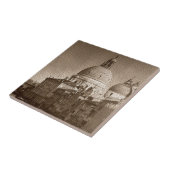 セピア紙エフェクトヴェネツィアグランドカナル タイル (側面)