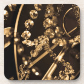 セピア結晶シャンデリア コースター (正面)