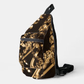 セピア結晶シャンデリア スリングバッグ (右コーナー)