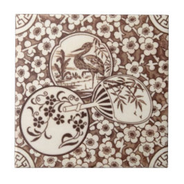 セピア美スタイル日本のアンティークレプロタイル タイル