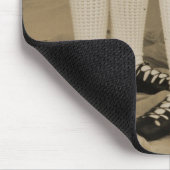 セピア色のアイルランド語は柔らかい靴のマウスパッドを踊ります マウスパッド (コーナー)