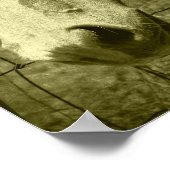 セピア色の単位 ポスター (角)