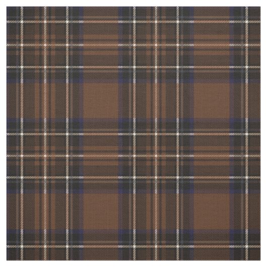 セピア色6の暗闇のココヤシ茶色か青か白くまたは黒い格子縞 ファブリック (見本)