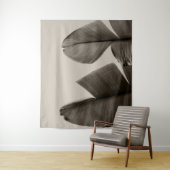 セピア葉のバナナツリー タペストリー (インサイチュ)