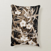 セピア調メキシカンペチュニア アクセントクッション (裏面(縦))