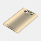 セピア金属メイクアップ名くもの巣電話番号 ポストイット (アングル)