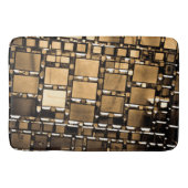 セピア鏡パターン バスマット (正面)