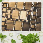 セピア鏡 キッチンタオル (折り畳み)