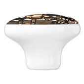 セピア鏡 セラミックノブ (側面)