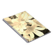 セピア開花ノート ノートブック (右側)