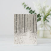 セピア雪景色 ポストカード (スタンド正面)