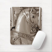 セピア馬 マウスパッド (マウス)