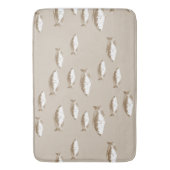 セピア魚 バスマット (正面縦)