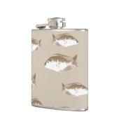 セピア魚 フラスク (左)