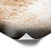 セピア・シャビー・シックのアンパサンド・ポスタースタイル ポスター (コーナー)